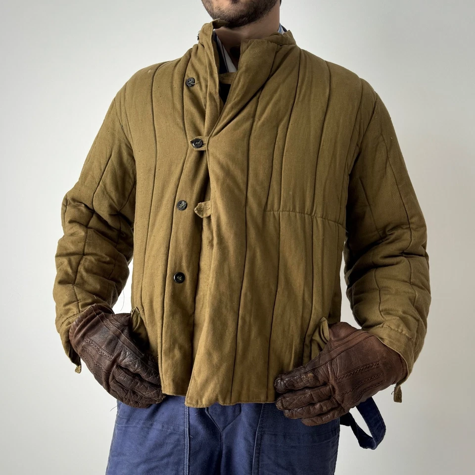 Chaqueta 'Telogreika' vintage de la Unión Soviética de la URSS de los años 70 Foto 2 de 4