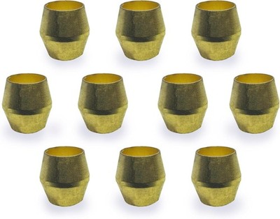Brass Compression Fitting Ferrule Sleeve Tube Fitting - 1/8'' Tube OD- ACR