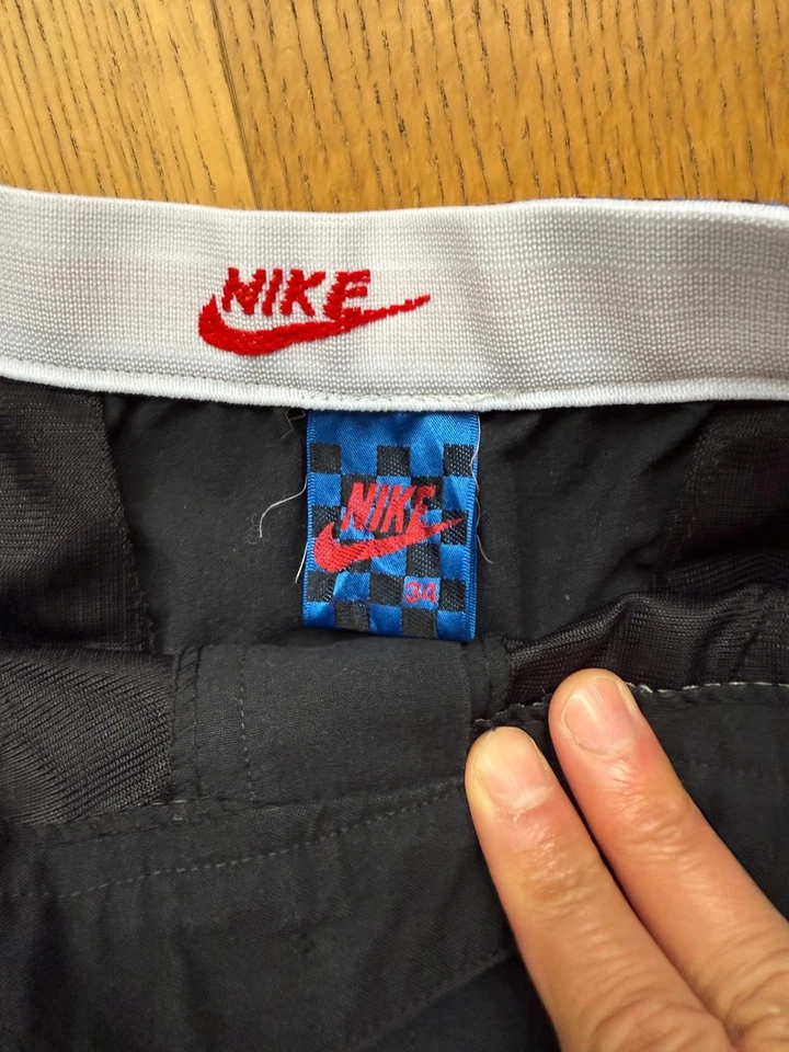 Nike Mcenroe Checkerboard Vintage Challenge Court Tennis Shorts and Pin!!! - Image 4 of 4