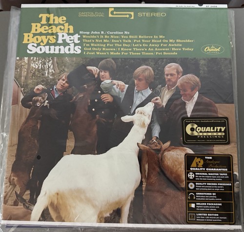 Beach Boys Pet Sounds Analogue Productions Acoustic Sounds STEREO 180g 33