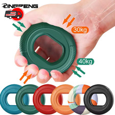Silicone Finger Gripper Ring Hand Grip Strength Trainer Wrist Exercise
