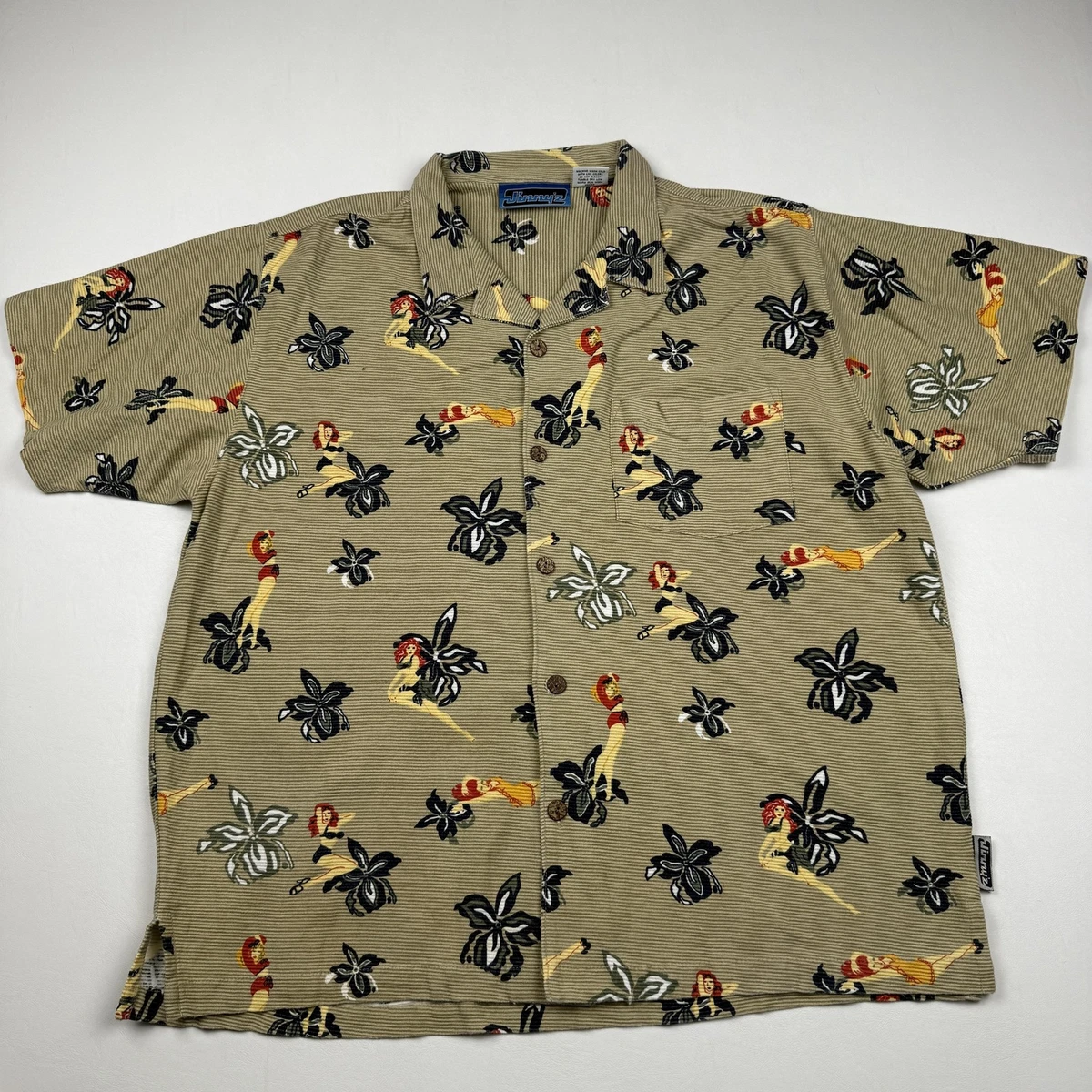 JIMMY'Z Cotton Casual Button-Down Shirts for Men for sale | eBay