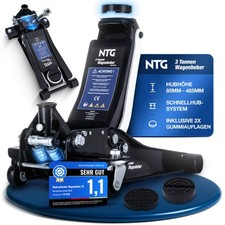 B-Ware Hydraulischer Wagenheber Rangierwagenheber 3to 3000kg  85-485mm KFZ PKW