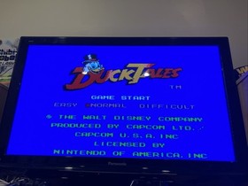 Disney's DuckTales NES CIB Complete w Manual Tested Authentic Smells READ DESCRI