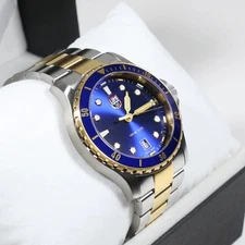 Luminox Sport Timer Two Tone Blue Dial Men's Stainless Steel Watch XS.0944