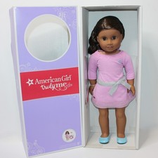 American Girl Just Like You Truly Me 46 Doll in Lilac Dress Brown Hair  Eyes