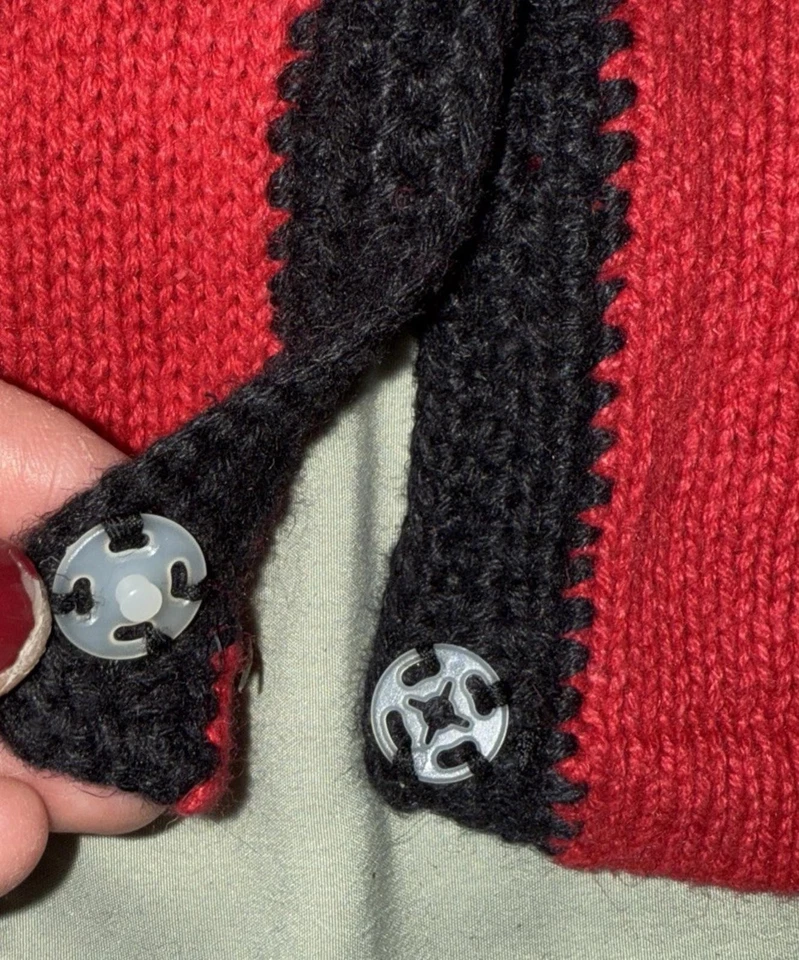 Suéter de Natal renas frente de encaixe com miçangas GG/G? Festa Sparkle Office Vovó - Imagem 4 de 4