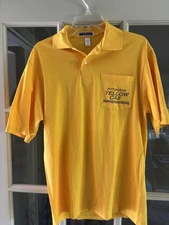 Pittsburgh Yellow Cab Company Polo Shirt Size Medium. Short Sleeve