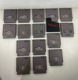 Lot 15 Disney's DuckTales 2 Ninja Gaiden Super Mario Bros Nintendo Nes Game