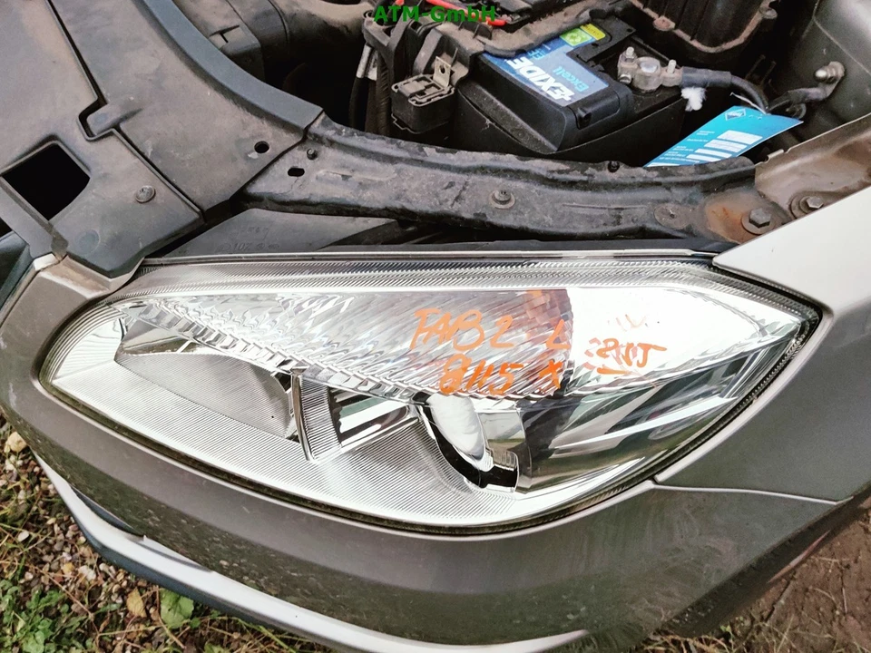 Frontscheinwerfer Scheinwerfer links Skoda Fabia 2 II 542 Fahrerseite - Bild 2 von 4