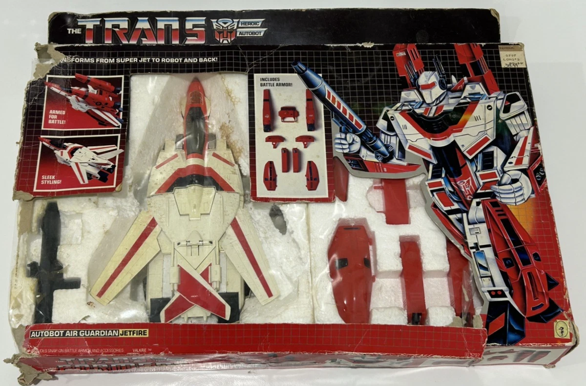 Jetfire Transformers & Robots Action Figure 1980-1989 Time Period