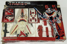 Vintage Bandai GI Transformers Jetfire Autobot Air Guardian w  Box & Foam  1985