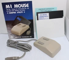 Commodore 64 M-1 Mouse Contriver Technology TESTED and WORKING C64 C128