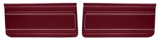 1975-76 Chevy Nova Interior Front Door Panels Custom Standard 1975-76 Chevy Nova Interior Front Door Panels Custom Standard