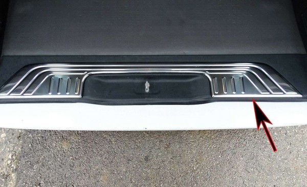 Ladekantenschutz Edelstahl Innen Passend FüR Mercedes Vito, V Klasse |W447|2014-image