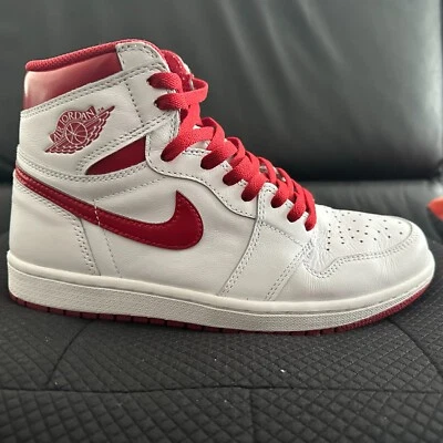 Jordan 1 Retro Metallic Red (2017) Gr 41 - 555088-103 - EU41 - US8