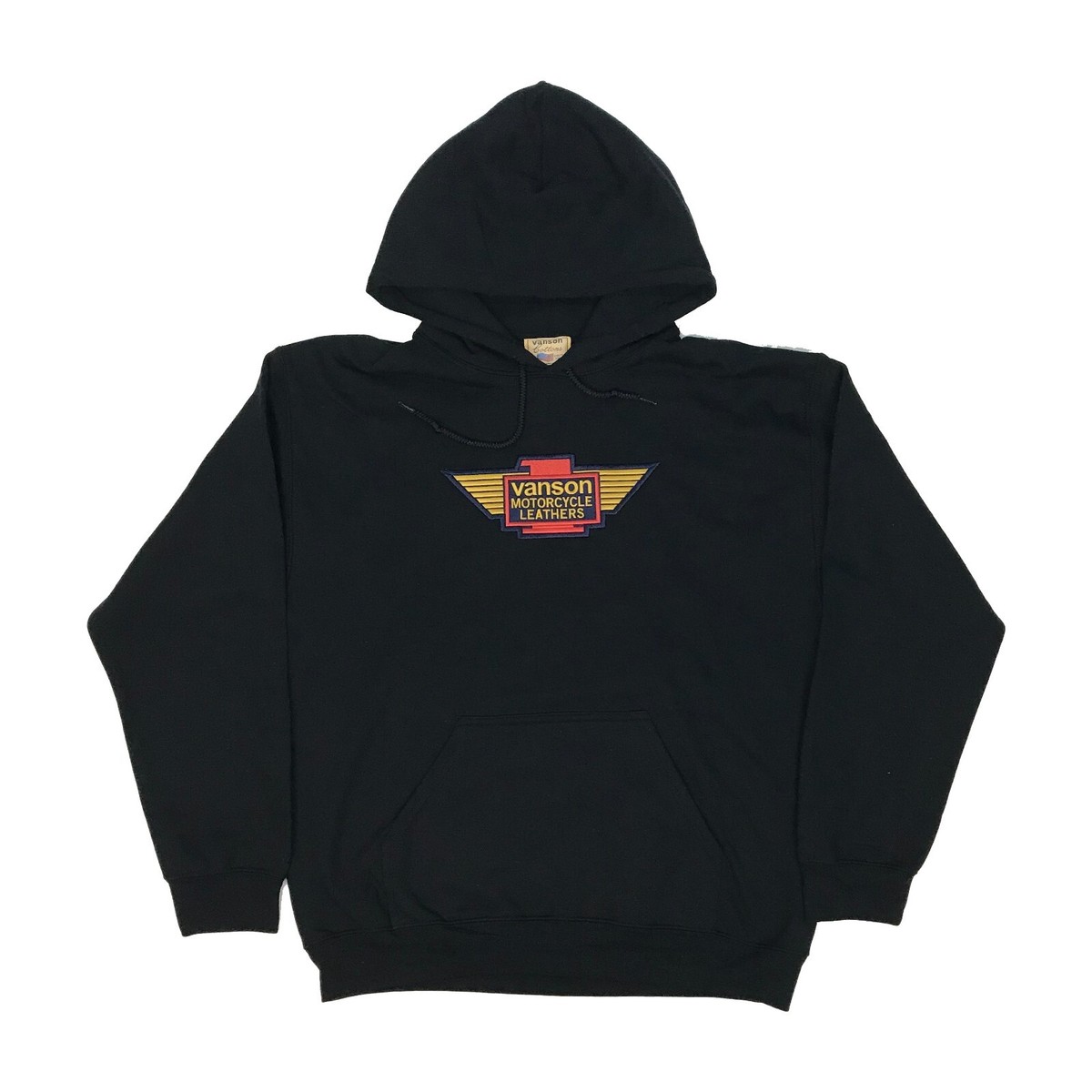 バンソン Brand new Vanson MEN'S Custom Pull Parka 442 L size Black col. | eBay