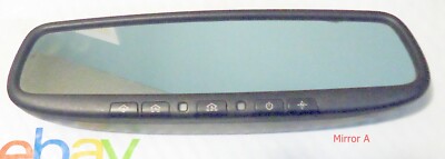 Gentex GHSHL4 Homelink-4 Compass Backup Camera Display Mirror & Wiring