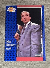Mike Dunleavy 1991-92 Fleer Lakers #98   *L90*