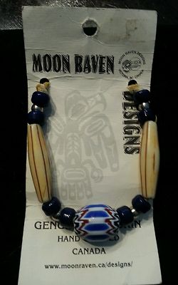 Moon Raven Designs Genuine Deerskin, hand crafted, Canada NEW