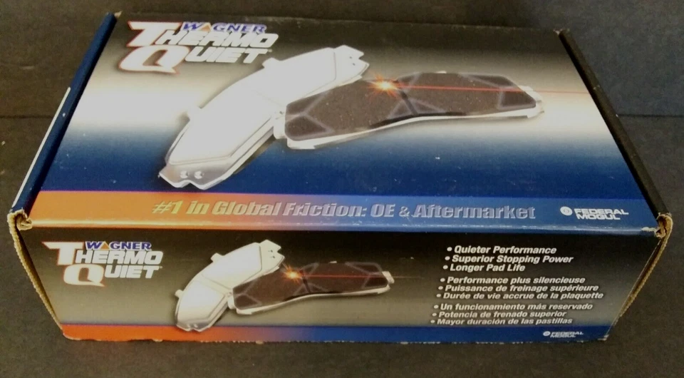 Wagner TQ 刹车片套装前 MX803 开槽有硬件适用于 99 03 福特 Windstar — 第 4/4 张图片