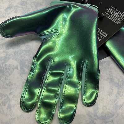 Under Armour UA Spotlight Men's Football Gloves w/Glue Grip Size