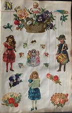 Glanzbilder Waffeln Wen. Jahrhunderte Seite D'Album Verschiedene + Trommel