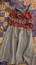 Girls' Size 3T Red, White & Blue Tank Style Dress by Jona Michelle
