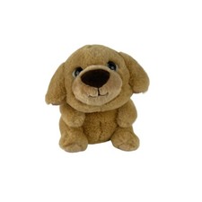 Aurora Boop Puppy Dog Plush 7" Tan Golden Retriever Stuffed Animal 2023