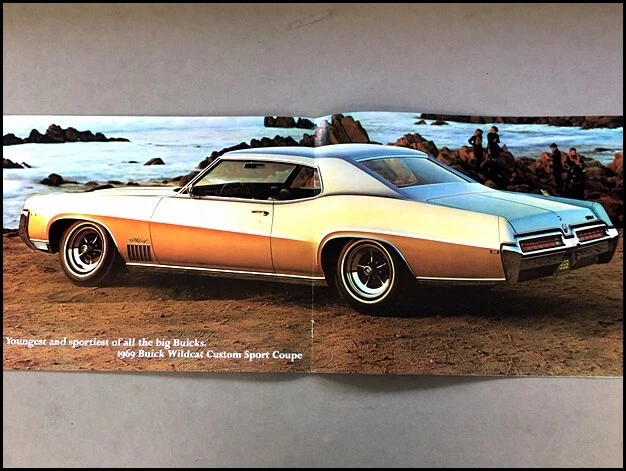1969 Buick Vintage Sales Brochure Catalog - Electra Wildcat LeSabre GS350 GS400 - Imagem 4 de 4