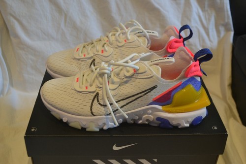 nike react vision white blue yellow