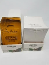 Shea Moisture Raw Shea Butter Hydrating Mud Mask 24ct of single packets (E04)