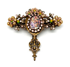 Lovely Hand Made Coloring Crystals Hair Pin By Michal Negrin Beautiful 31