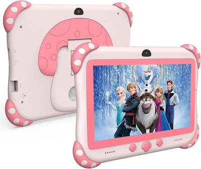 Kinder Tablet PC 7'' Android 11 2GB RAM 32GB Speicher Gratis Hülle WLAN Kamera Bundle