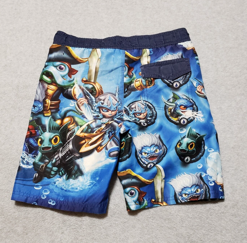 Skylanders Swim Trunks Boys 8 Shorts Pool Swimwear 2014 Activision Games - Picture 2 of 17