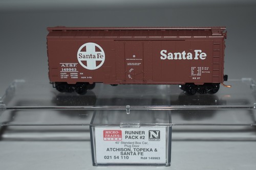 Carro de carga Santa Fe 40' escala N MTL 02154110 puerta única 149963 C32542 | Zustand: Used