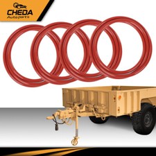 4x Red O-rings Fit For Military Humvee Split Rims Wheel Seal M1101 M1102 Trailer 4x Red O-rings Fit For Military Humvee Split Rims Wheel Seal M1101 M1102 Trailer