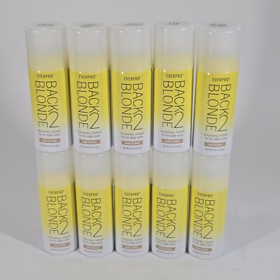 Everpro Back 2 Blonde Temporary Dark Roots Hair Color, Dark Blonde, Lot of 10