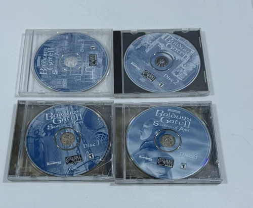 Baldur's Gate II 2 Shadows of Amn PC CD-ROM Windows 95 98 Disc Only