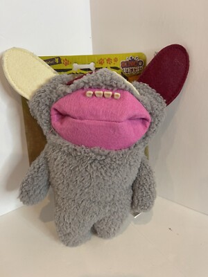 NEW 2024 FUGGLER FUNNY UGLY MONSTER DOG TOY GRAY BABY GAP TOOTH MONSTER