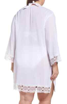 La Blanca Women's Island Fare V-Neck Tunic Cover Up Swimwear