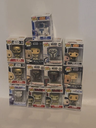 Bitty Pop Funko (YOU PICK) (STAR WARS, MARVEL)