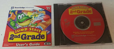 Jump Start 2nd Grade (PC CD-ROM Windows/Mac 1996)