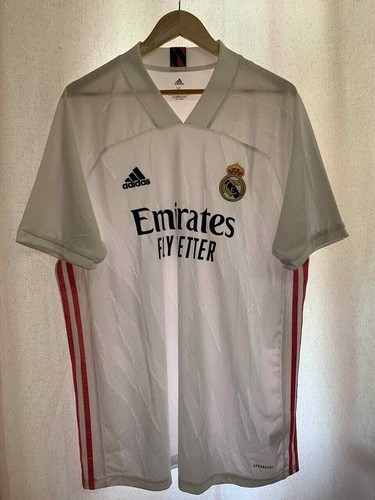 REAL MADRID SPAIN 2020/2021 HOME FOOTBALL SHIRT JERSEY SIZE XL [FM4735]  ADIDAS | eBay