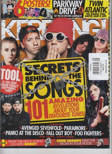 TWENTY ONE PILOTS & MORE KERRANG! MAGAZINE APR 22 2017 SECRETS BEHIND THE SONGS