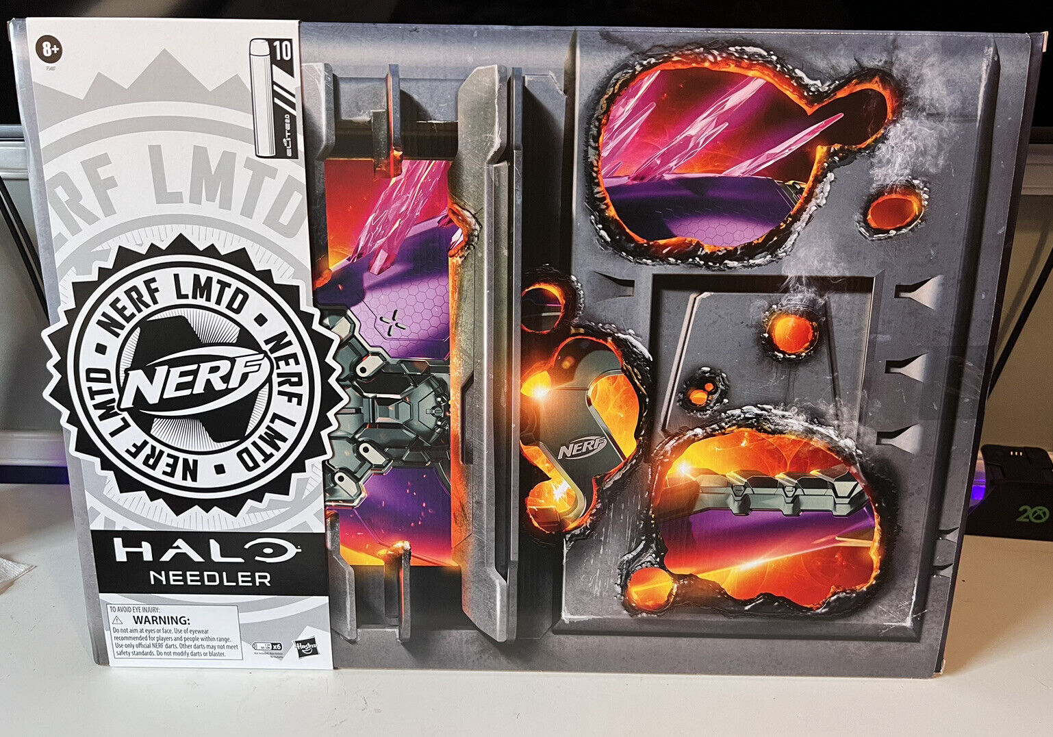 Nerf LMTD Halo Needler – Hasbro Pulse