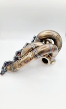 Mitsubishi Lancer Evolution 789 Forward Facing Stainless Manifold Vband 45mm