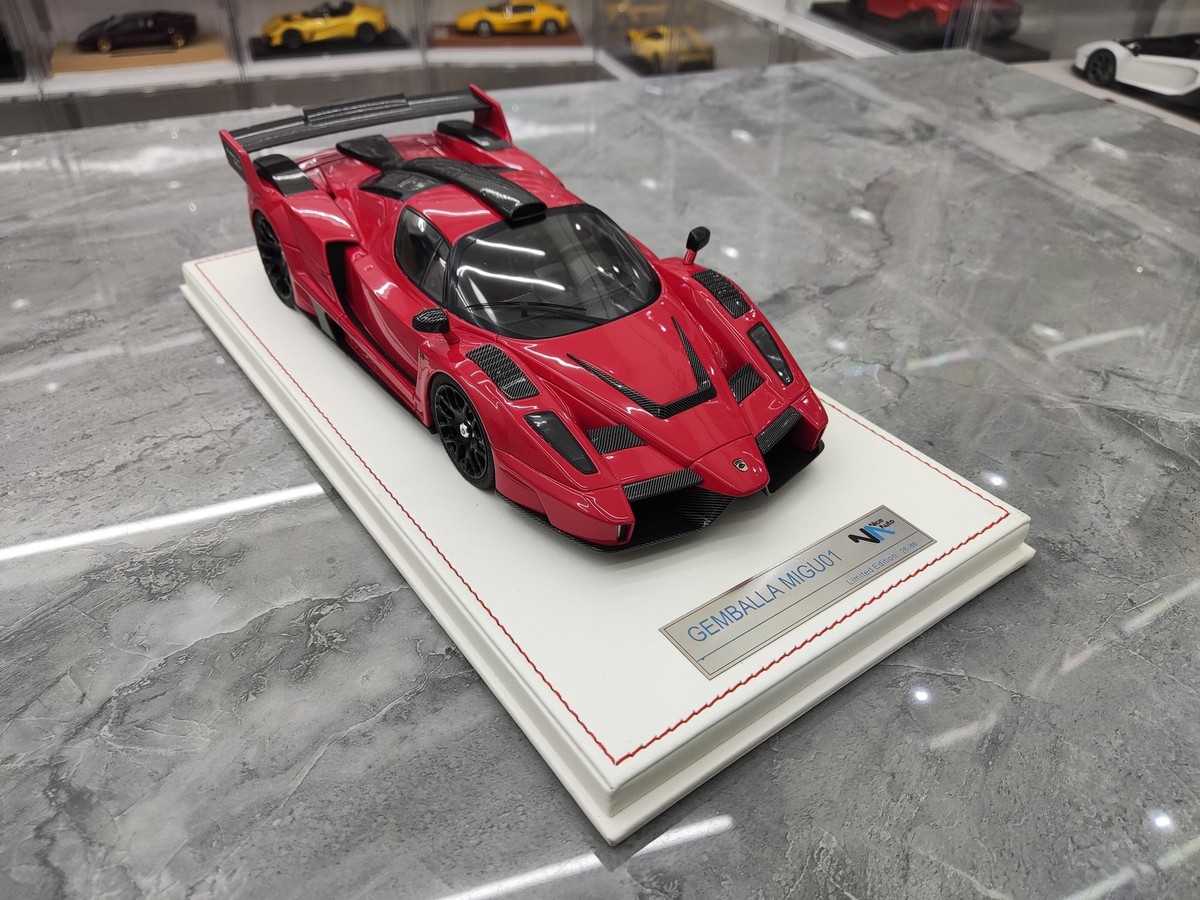 NA 1/18 Ferrari Enzo Gemballa MIG U1 Resin Diecast Hobby Car Toys