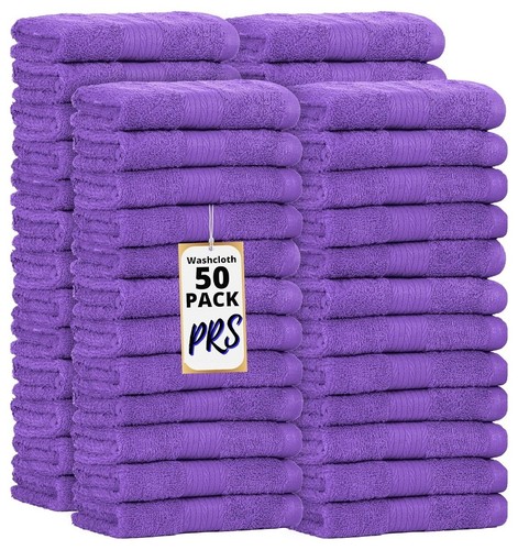 100x Face Cloths Super Quality 100% Egyptian Cotton Soft Small Hand Towels Sets - Picture 24 of 57