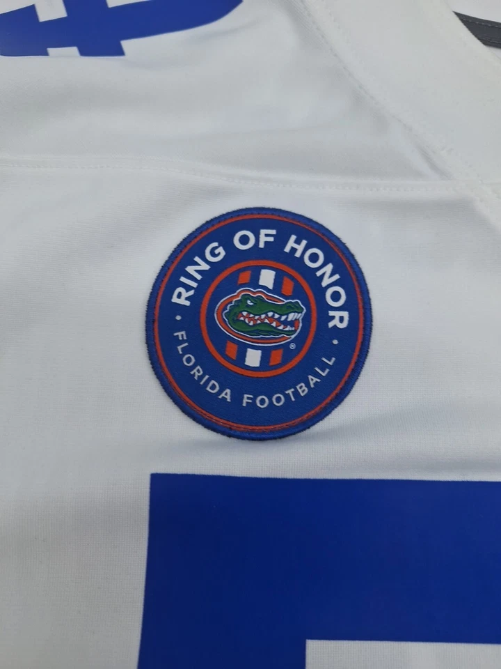 Camiseta deportiva del juego Florida Gators Jack Youngblood #74 Jordan White Ring of Honor NCAA Foto 2 de 4